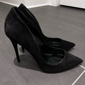 STEVE MADDEN STILETTO SUEDE HEELS SIZE 8.5
